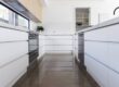 kitchen polished concrete floor